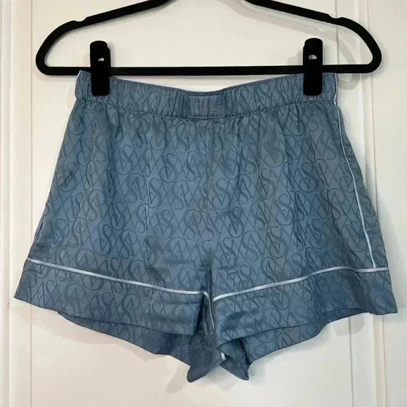 VS Pajama Set Shorts & Tank Women’s Small Blue - Picture 3 of 10